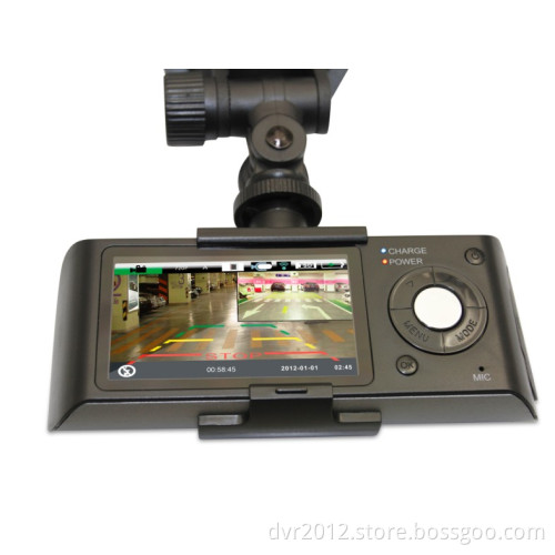 HD 720P dvr recorder camera car black box with GPS
